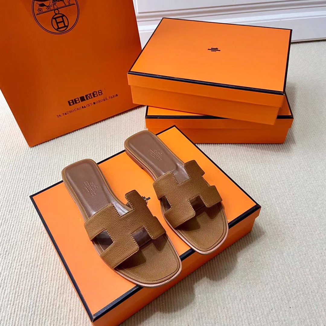 에르메스 올수공 오란 슬리퍼 샌들 앱송 69